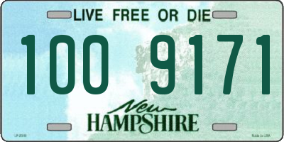 NH license plate 1009171