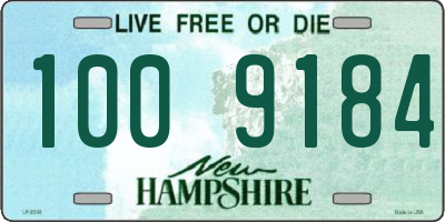 NH license plate 1009184