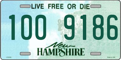 NH license plate 1009186