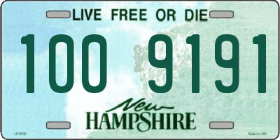 NH license plate 1009191