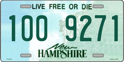 NH license plate 1009271