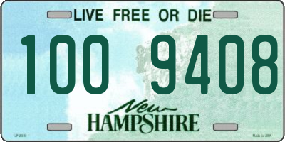 NH license plate 1009408