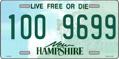 NH license plate 1009699