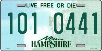 NH license plate 1010441