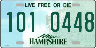 NH license plate 1010448