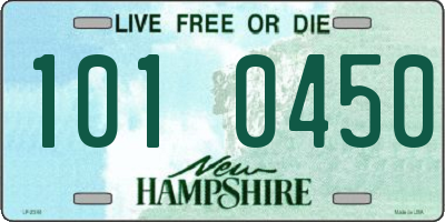 NH license plate 1010450