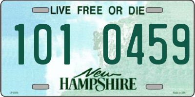 NH license plate 1010459