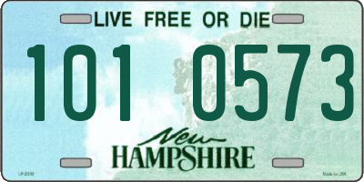 NH license plate 1010573