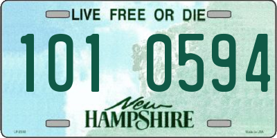 NH license plate 1010594