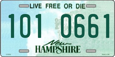 NH license plate 1010661