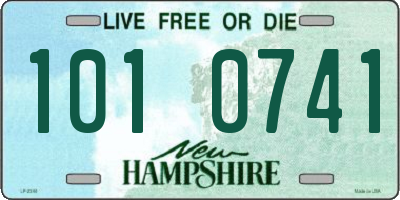 NH license plate 1010741