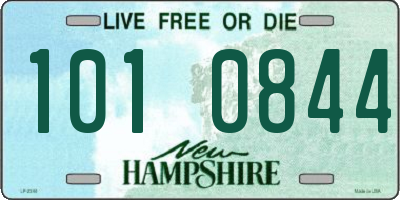 NH license plate 1010844