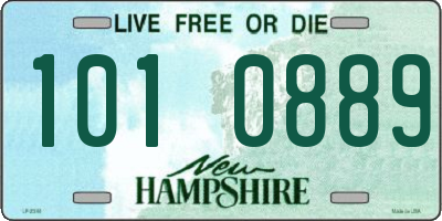 NH license plate 1010889