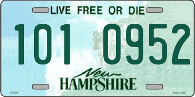 NH license plate 1010952