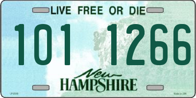 NH license plate 1011266