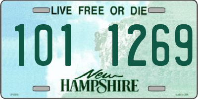 NH license plate 1011269