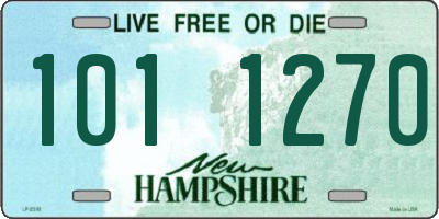 NH license plate 1011270