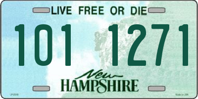 NH license plate 1011271