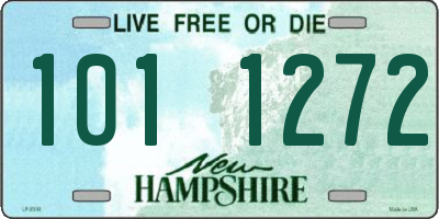 NH license plate 1011272