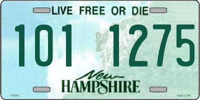 NH license plate 1011275