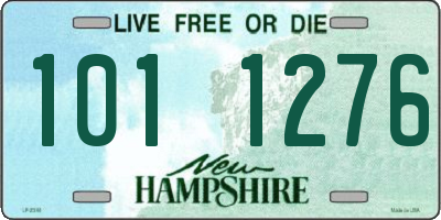 NH license plate 1011276