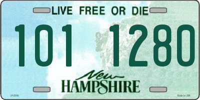 NH license plate 1011280