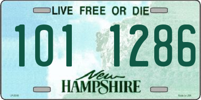 NH license plate 1011286