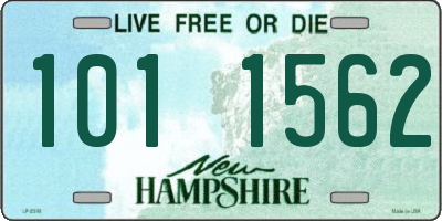 NH license plate 1011562