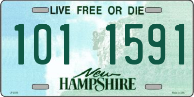 NH license plate 1011591