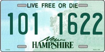 NH license plate 1011622