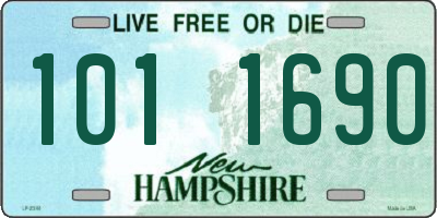 NH license plate 1011690