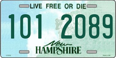 NH license plate 1012089