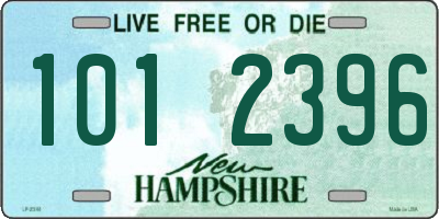 NH license plate 1012396