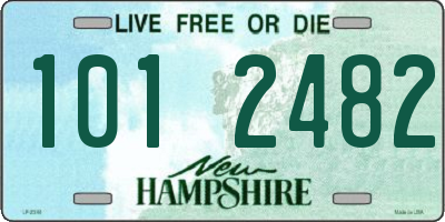 NH license plate 1012482