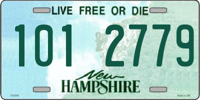 NH license plate 1012779