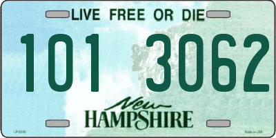 NH license plate 1013062