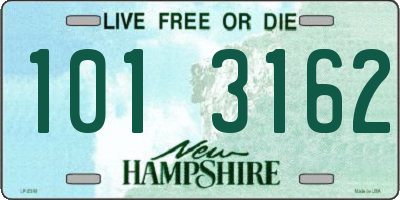 NH license plate 1013162