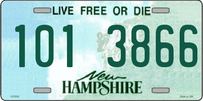 NH license plate 1013866