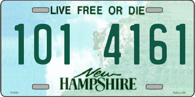 NH license plate 1014161