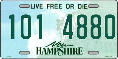 NH license plate 1014880