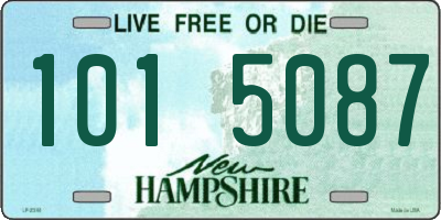 NH license plate 1015087