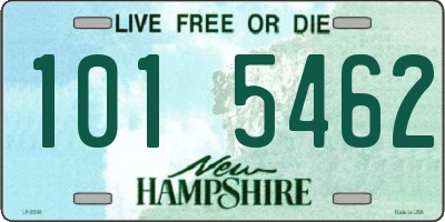 NH license plate 1015462