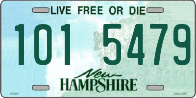 NH license plate 1015479