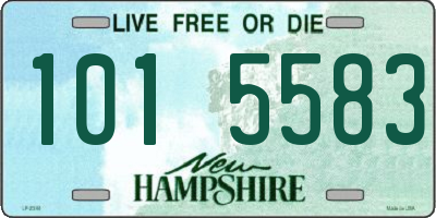 NH license plate 1015583
