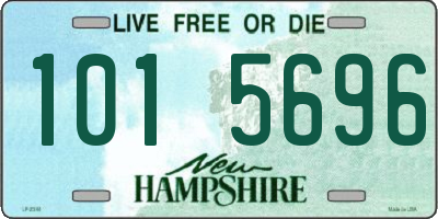 NH license plate 1015696