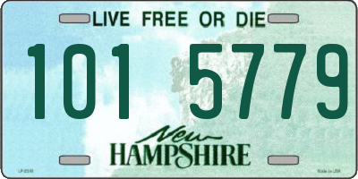 NH license plate 1015779