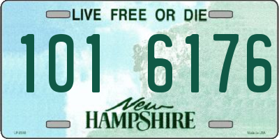NH license plate 1016176