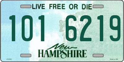 NH license plate 1016219