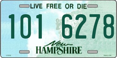 NH license plate 1016278