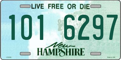 NH license plate 1016297